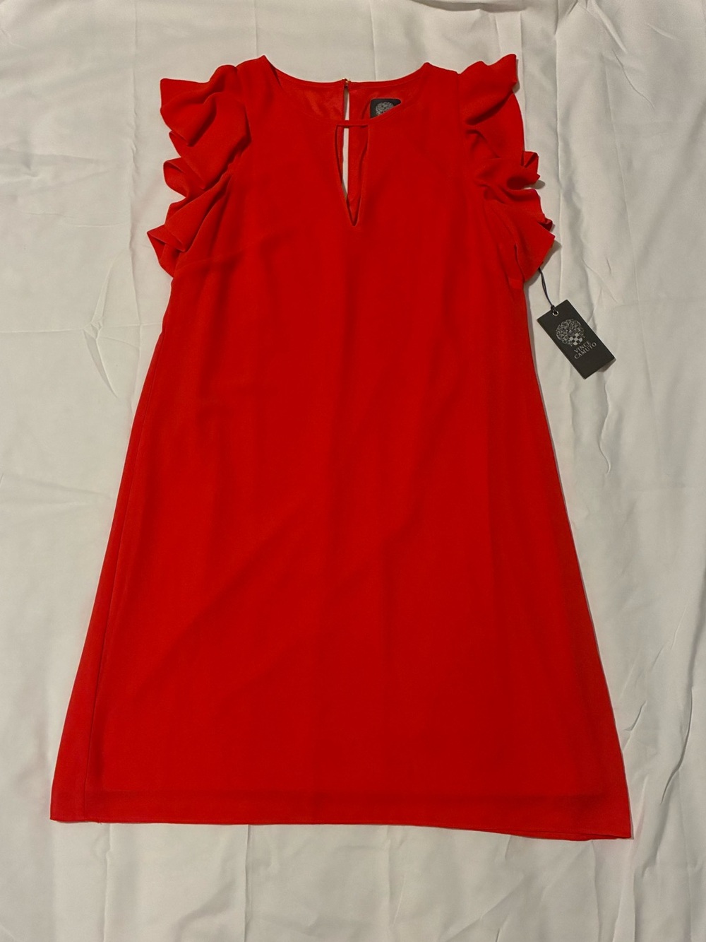 Vince Camuto Orange Shift Dress NWT sz4
